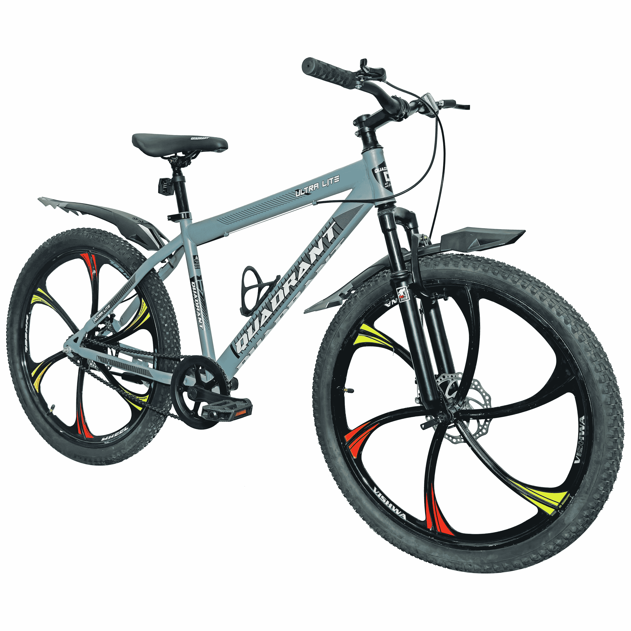 Quadrant 26" Alloy Wheel – Single Speed Mountain Bicycle (Sea Green) - Image 9